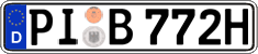 German license plate, Plates for oldtimers (type 