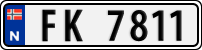 License plate of Norway, Trailers, motorcycles, special vehicles