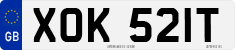 License plate of the United Kingdom, 1963 year system