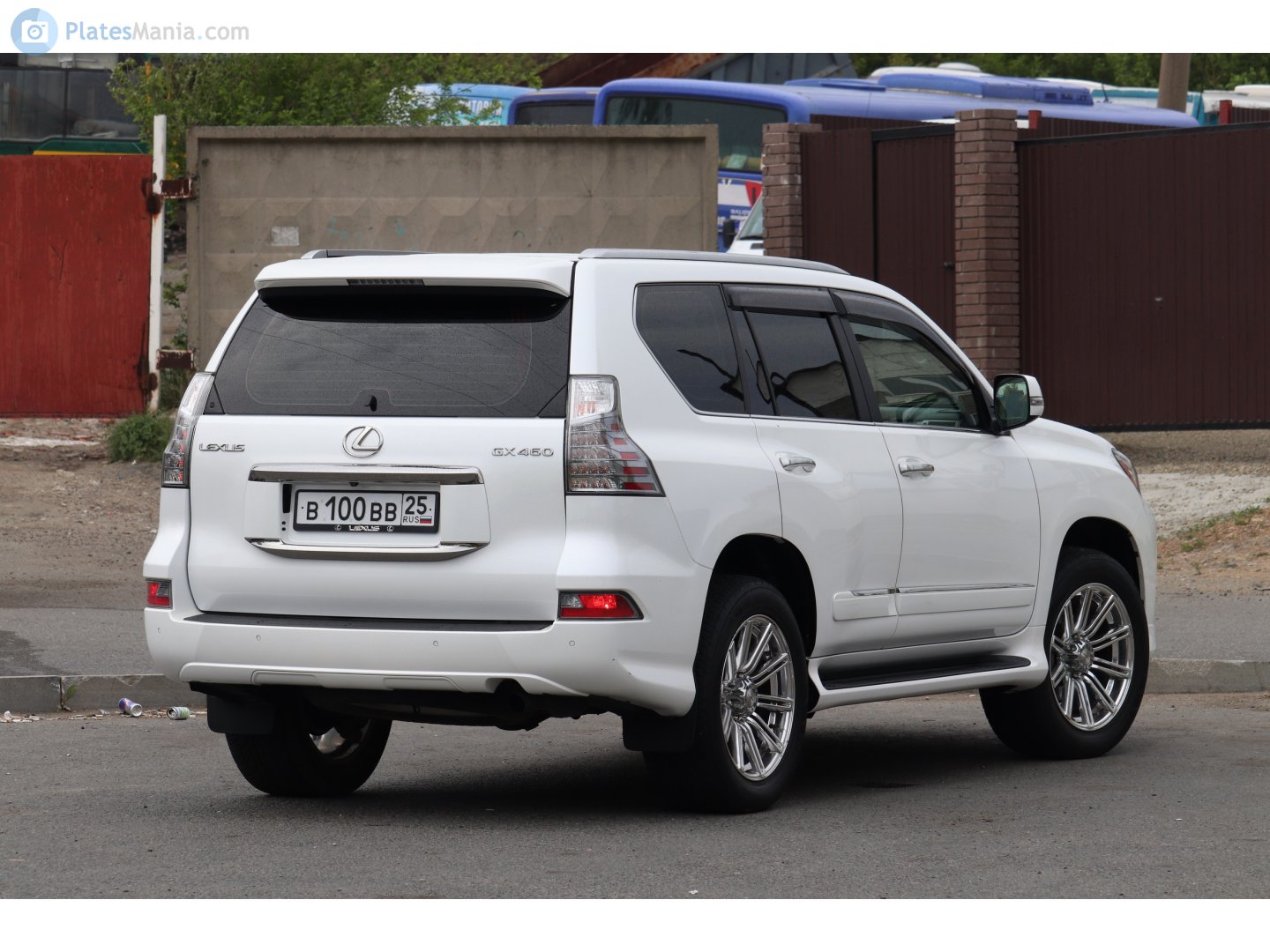 в 100 вв 25, Lexus GX 2nd gen (J150), facelift, 2013–2023