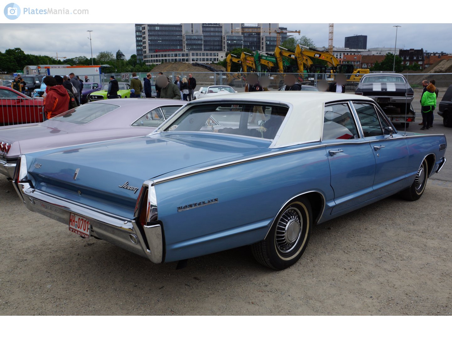 HH 0701, Mercury Montclair 5th gen 1967 4-door Sedan (52), 2nd facelift, 1966–1967