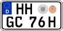 German license plate, Plates for oldtimers (type 