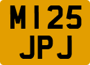 License plate of the United Kingdom, 1983 year system