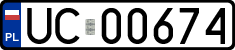 License plates of Poland, Military