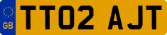 License plate of the United Kingdom, 2001 year system