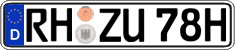 German license plate, Plates for oldtimers (type 