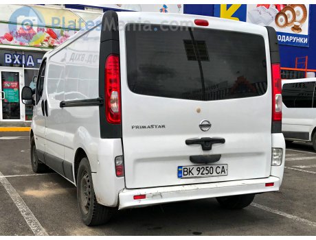 BK 9250 CA, Nissan Primastar