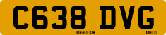 License plate of the United Kingdom, 1983 year system