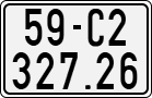 License plate of Vietnam, Motorcycles