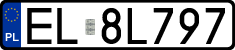 License plates of Poland, Regular car plates