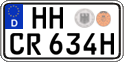 German license plate, Plates for oldtimers (type 
