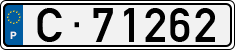 License plate of Portugal, Trailers