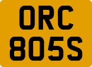 License plate of the United Kingdom, 1963 year system