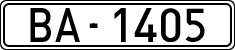 License plates of Spain, 1900 year series
