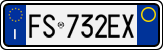 License plate of Italy, Cars (1994 year series)
