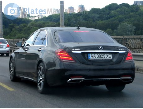 AA 0025 XE, Mercedes-Benz S-Klasse