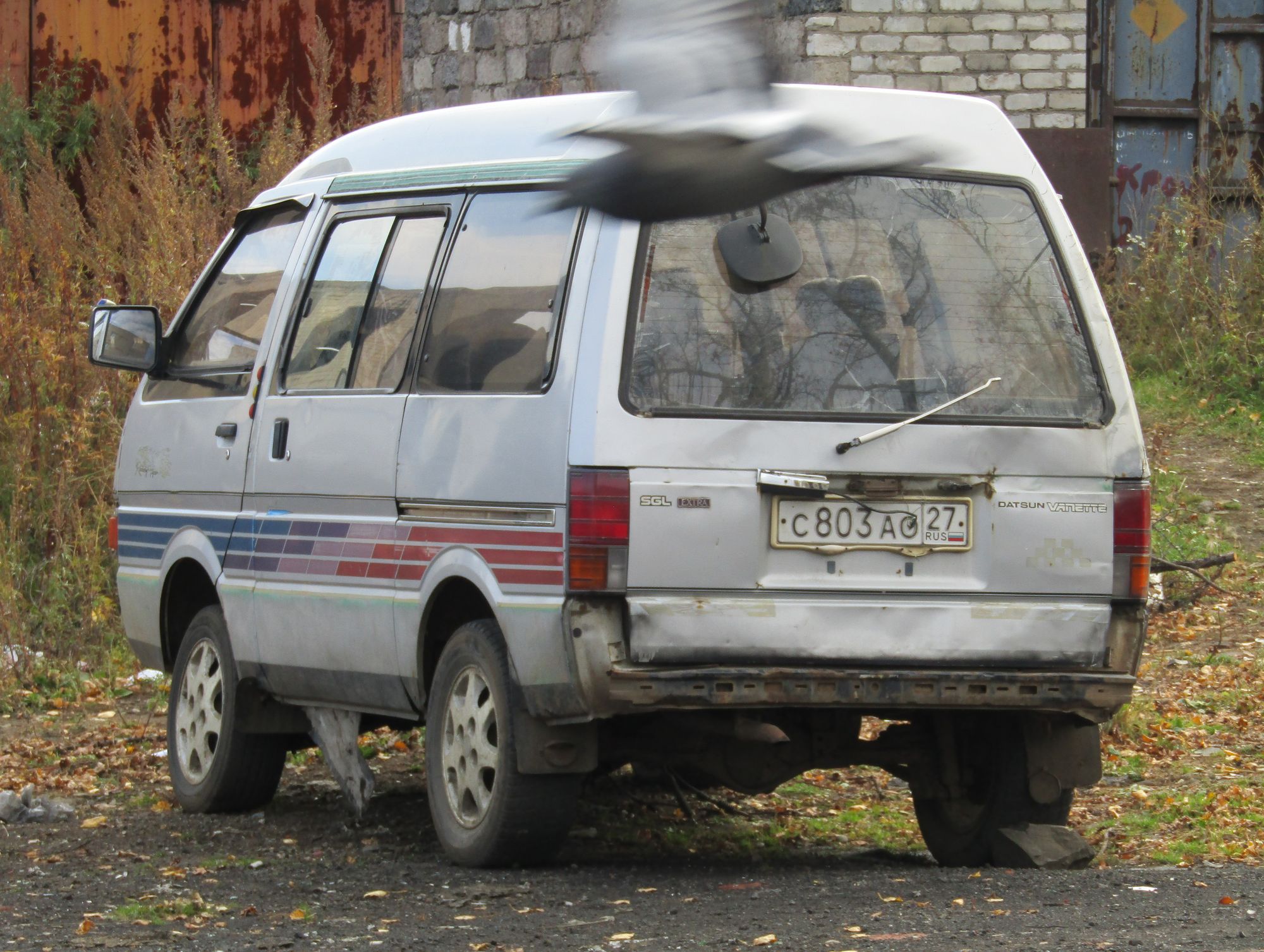 с 803 ао 27, Nissan Datsun Vanette 2nd gen (C22), 1985–1986