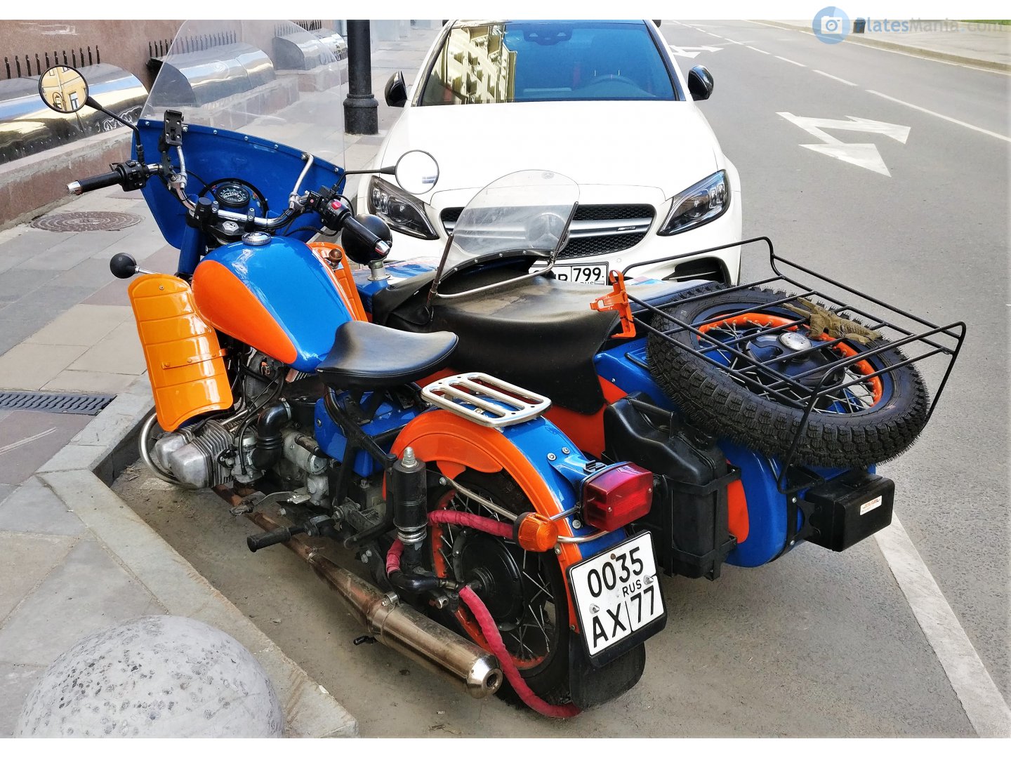 0035 ах 77, IMZ-Ural Retro 