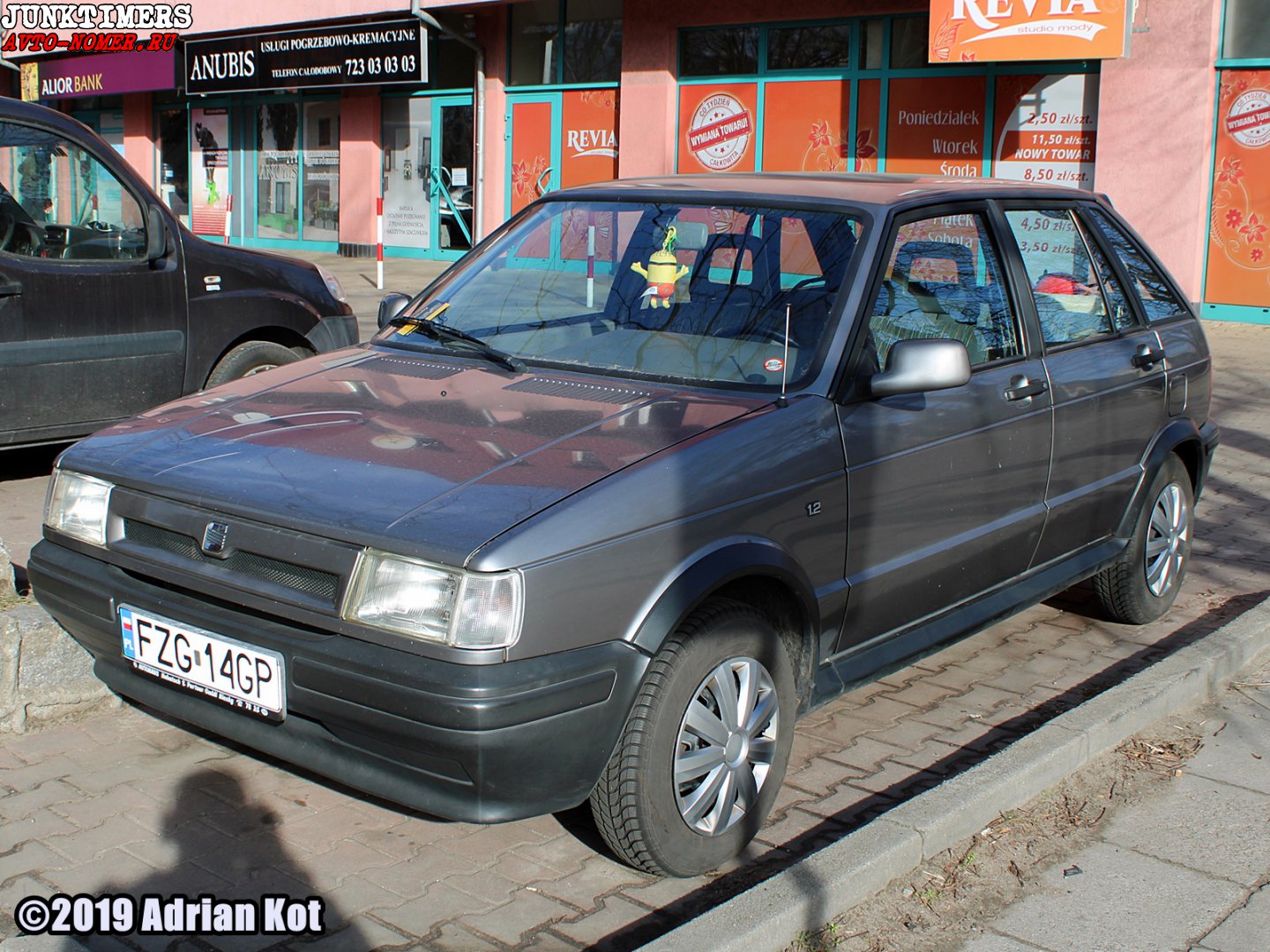 FZG 14GP, SEAT Ibiza 1st gen 3-door Hatch (021A), 1984–1993