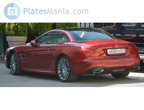 а600ро61, Mercedes-Benz SL-Klasse