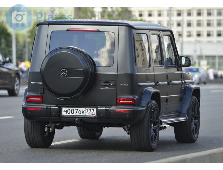 м007ок777, Mercedes-Benz G-Klasse