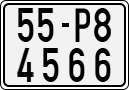License plate of Vietnam, Motorcycles