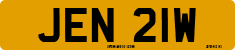 License plate of the United Kingdom, 1963 year system