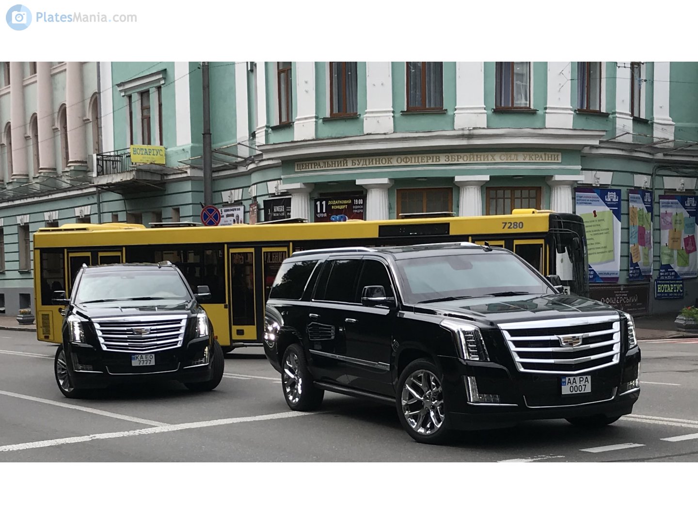 AA 0007 PA, Cadillac Escalade 4th gen (GMTK2XL), 2014–2020