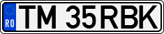License plate of Romania, Regular plates