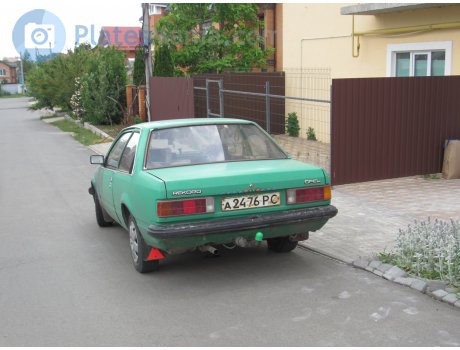 а 2476 РС, Opel Rekord