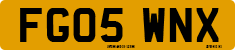 License plate of the United Kingdom, 2001 year system