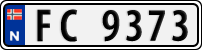 License plate of Norway, Trailers, motorcycles, special vehicles