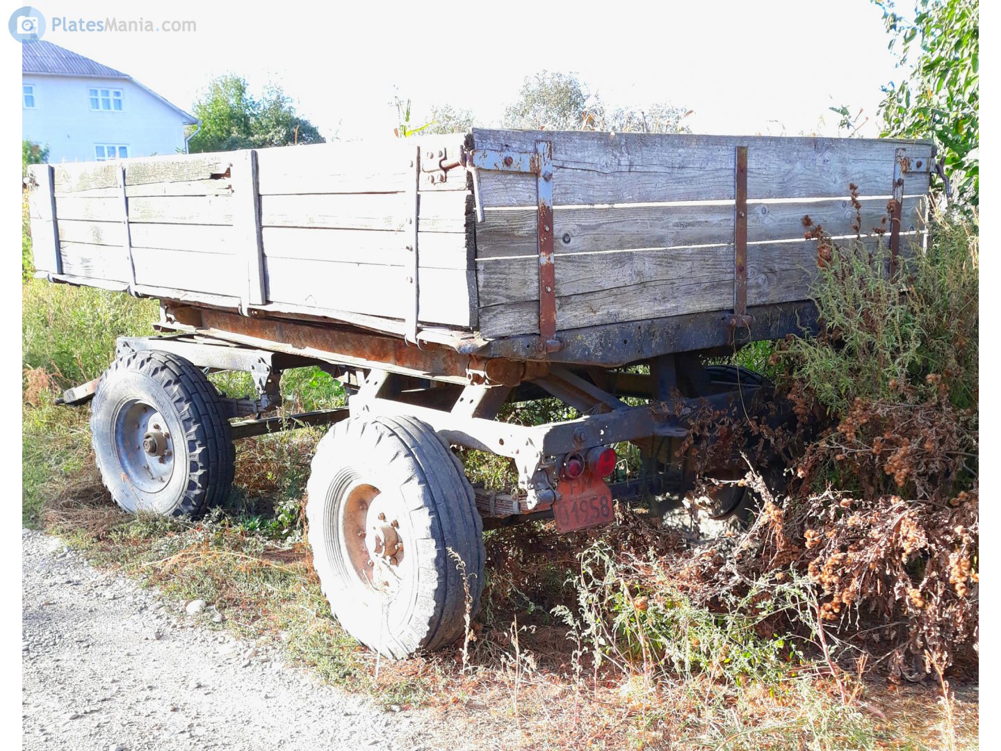 РМ 01958, Trailers for special vehicles (1995) 