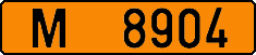 License plate Belarus, Foreign citizens and enterprises