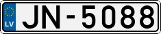 License plate of Latvia, Regular car plates