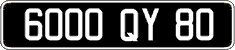French license plate, FNI