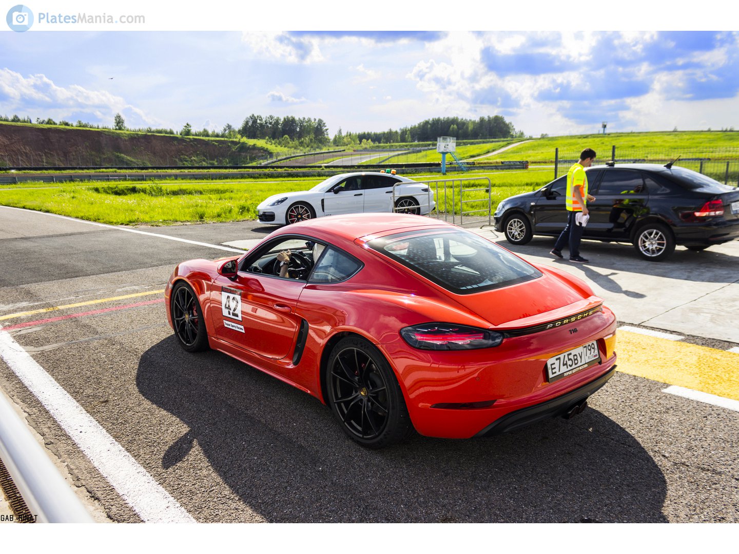 е 745 ву 799, Porsche Cayman 3rd gen 718 Cayman (982C), 2016–