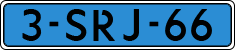 License plate of the Netherlands, Taxi