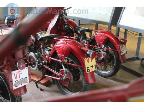 VF 671, Moto Guzzi Falcone