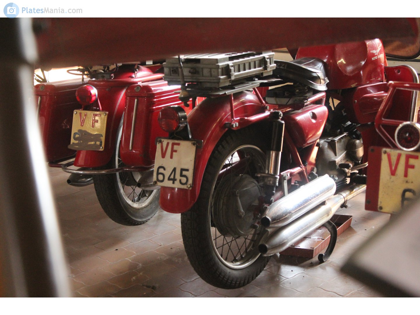 VF 645, Moto Guzzi Falcone 