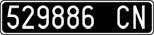 License plate of Italy, Cars (1927 year series)