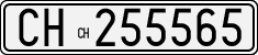 License plate of Italy, Cars (1927 year series)