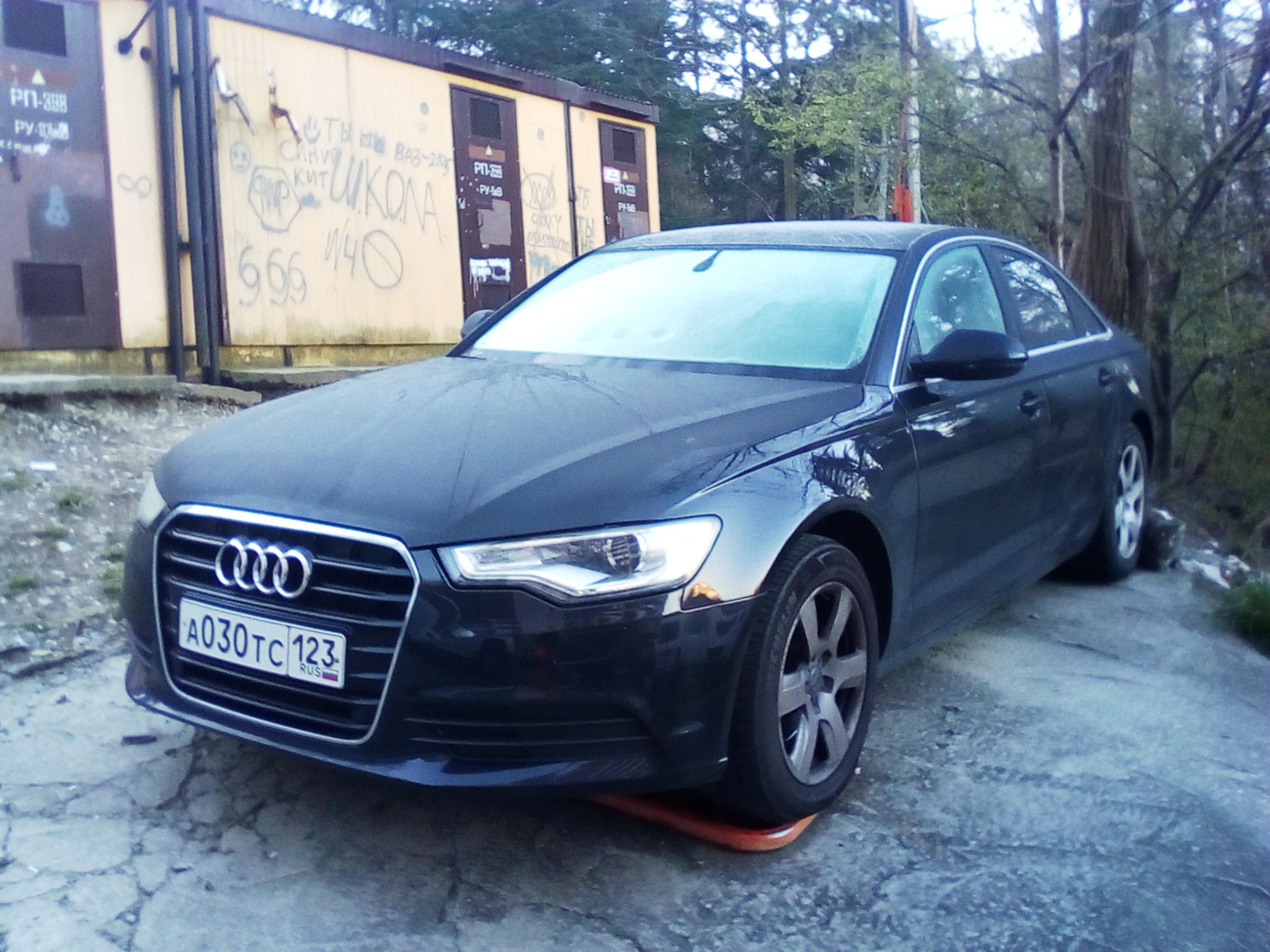 а 030 тс 123, Audi A6 