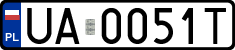 License plates of Poland, Military