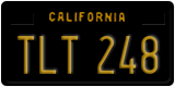 California, Passenger Car (ABC 123)