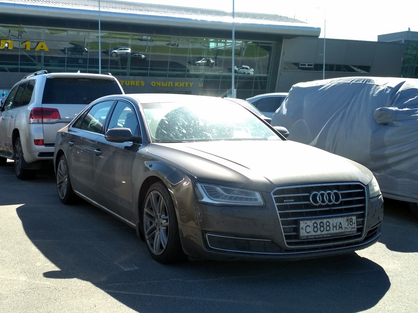 с 888 на 18, Audi A8 3rd gen (D4/4H), facelift, 2013–2018