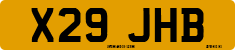 License plate of the United Kingdom, 1983 year system