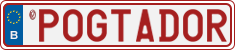 License plate of Belgium, Vanity Plates (2014)
