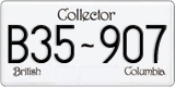 British Columbia, Collector (B12-345/1M2-345)