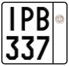 License plate of Greece, Motorcycles
